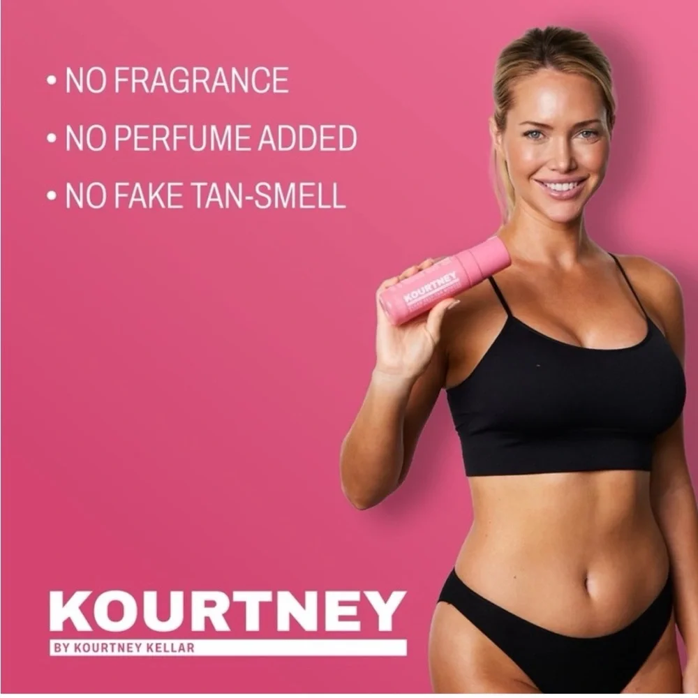 KOURTNEY Clear Hyaluronic Acid Sunless Tanning Foam / Instant Medium - 4.2 oz